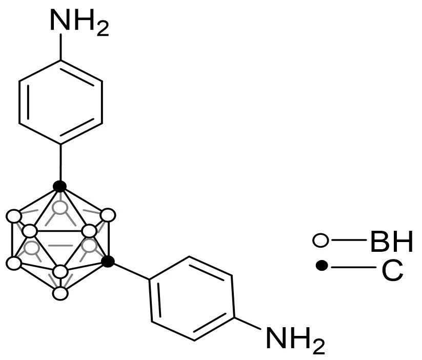 1,7-Bis(4-aminophenyl)-1,7-dicarba-closo-dodecaborane,59962-40-2